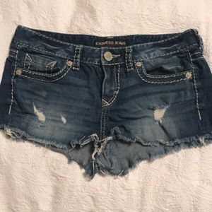 Express Jean Shorts, Size 6